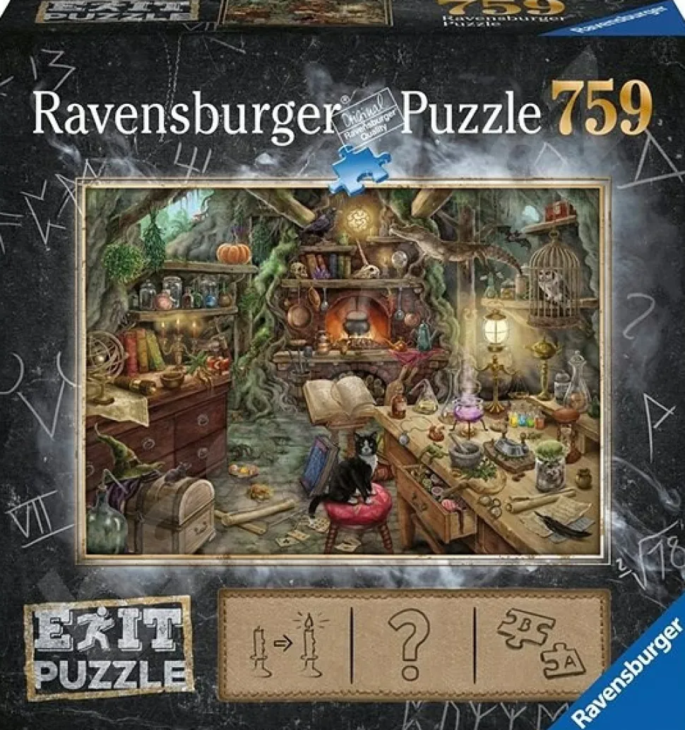 Ravensburger Exit>Exit Puzzel: Heksenkeuken - (759)