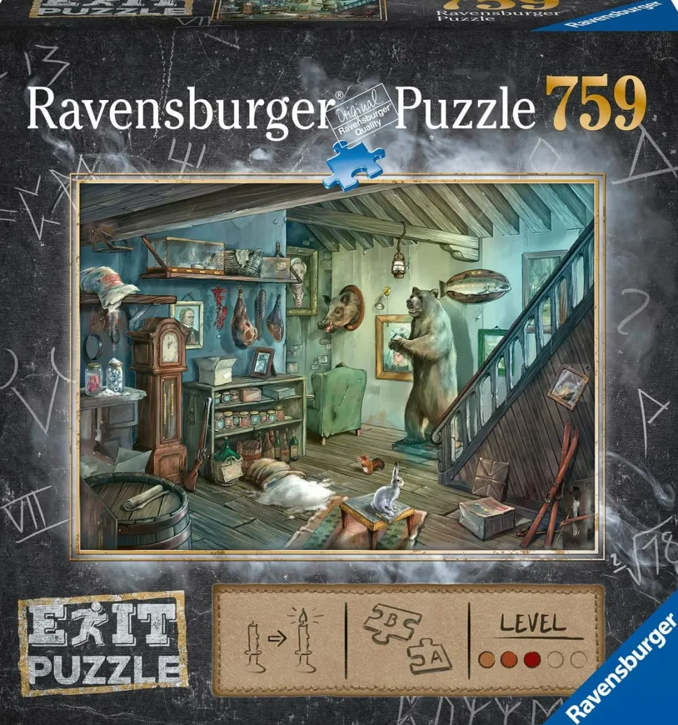 Ravensburger Exit>Exit Puzzel: In De Horrorkelder - (759)