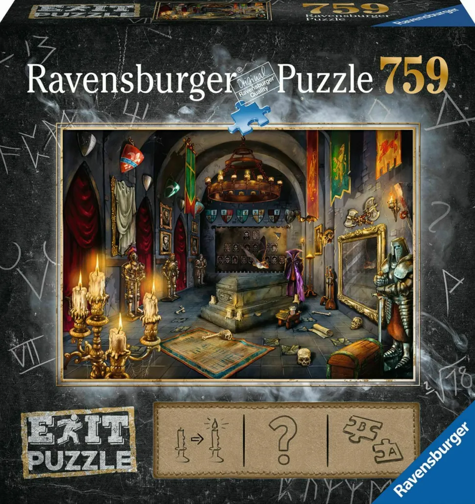 Ravensburger Exit>Exit Puzzel: In Het Vampierenkasteel - (759)