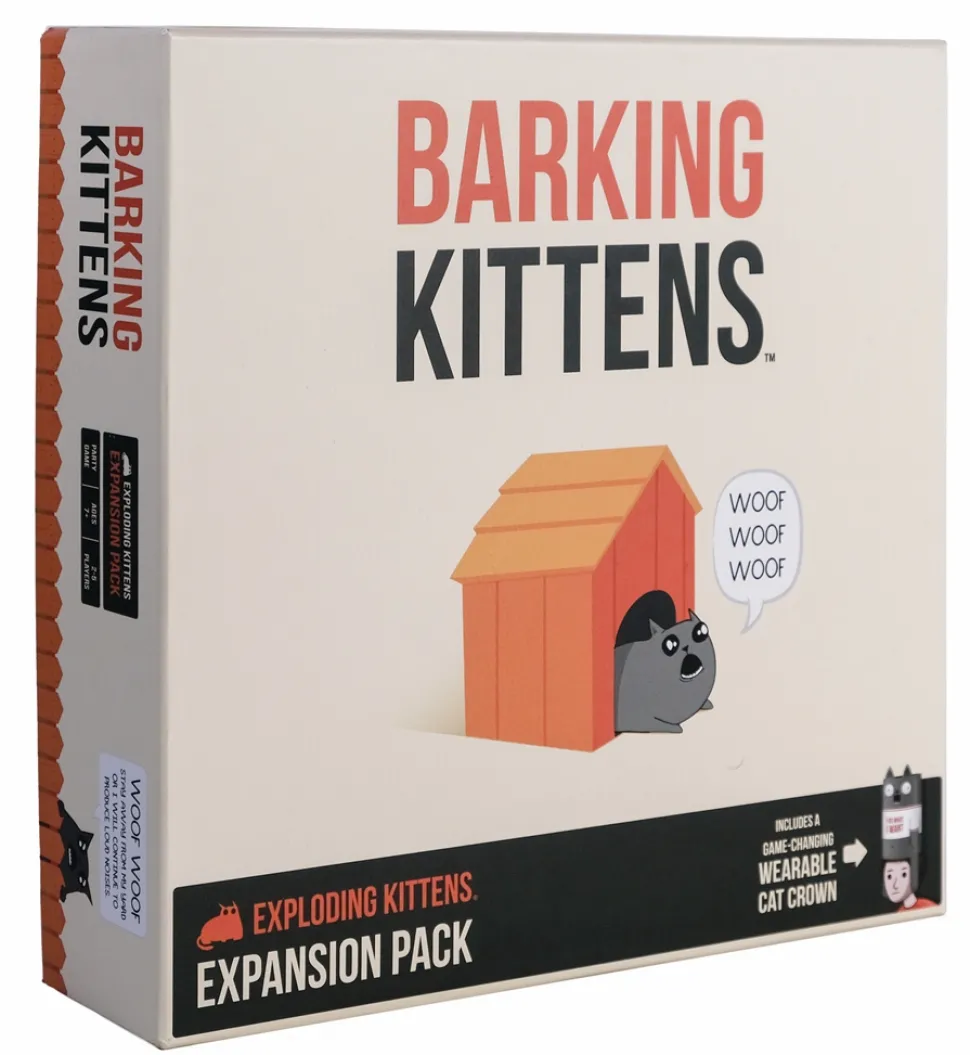 Exploding Kittens Kaartspellen>: Barking Kittens Nl