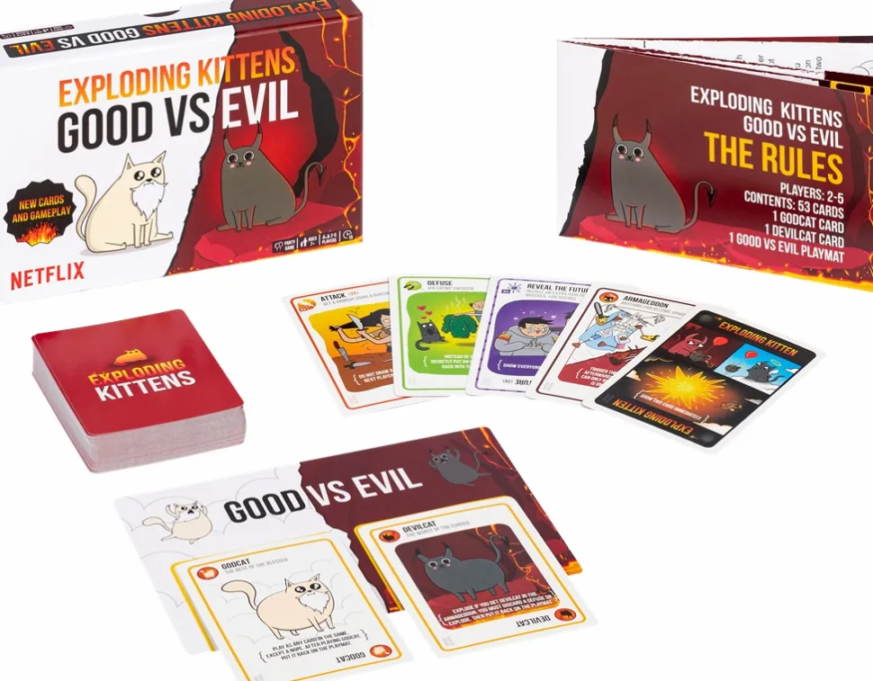 Exploding Kittens Partyspellen> Good Vs Evil En