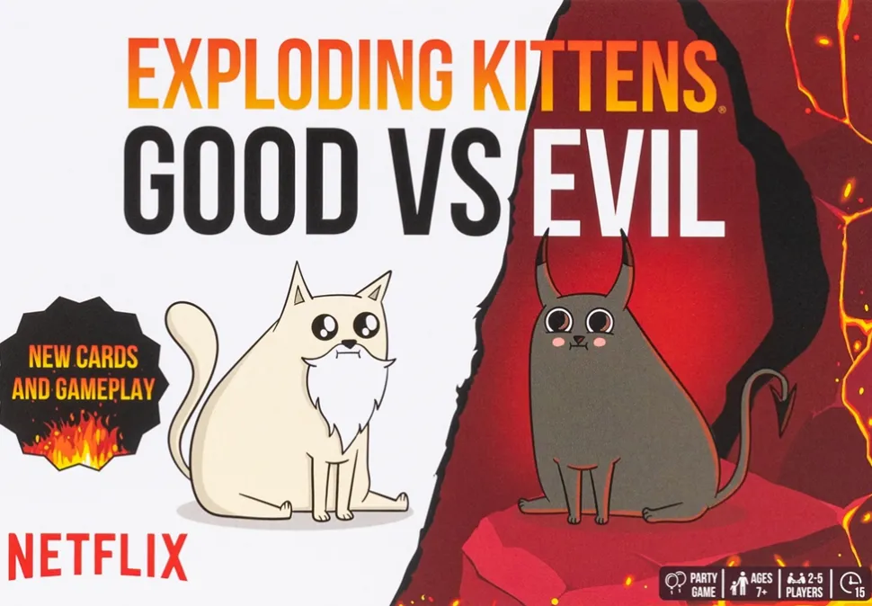 Exploding Kittens Partyspellen> Good Vs Evil En