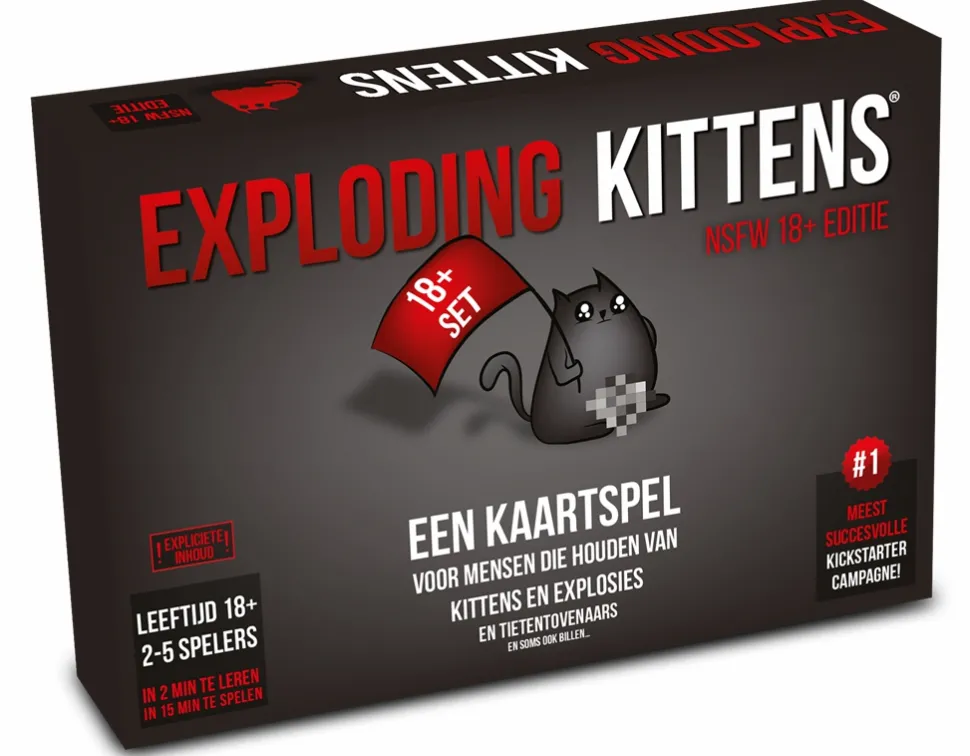 Exploding Kittens Kaartspellen> Nsfw 18+ Nl