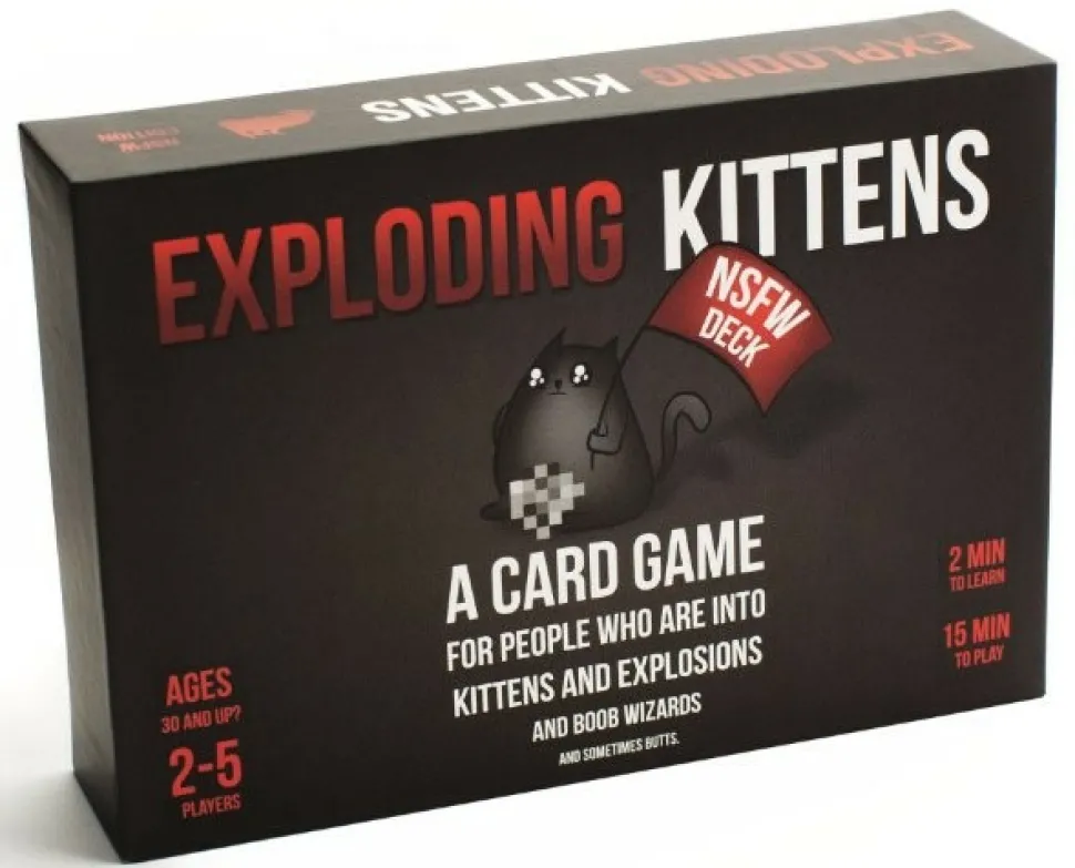Asmodee Partyspellen>Exploding Kittens: Nsfw Edition
