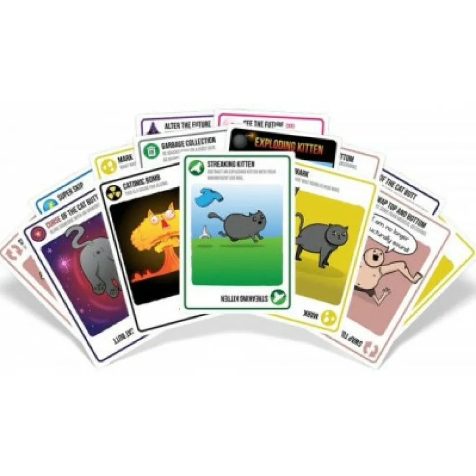 Exploding Kittens Kaartspellen>: Streaking Kittens Nl