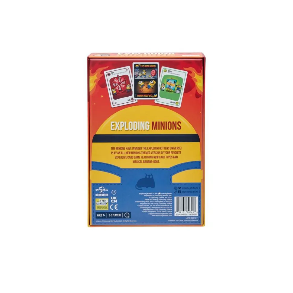 Exploding Kittens Kaartspellen>Exploding Minions - Kaartspel