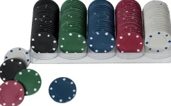 Engelhart Roulette / Poker>Fiches-Box 100 Light 4 Gram 5X20 40 Mm.
