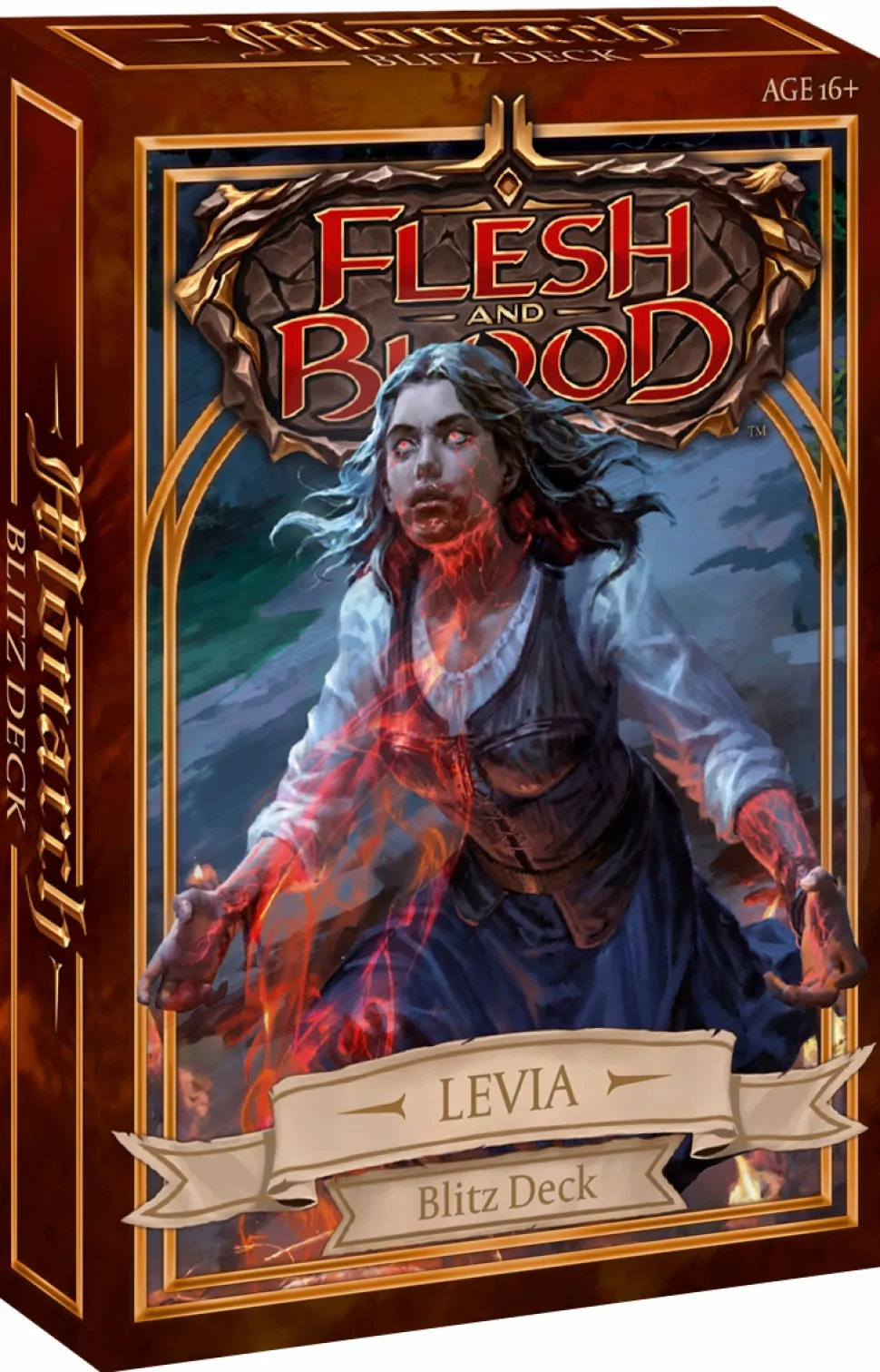 Legend Story Studios Flesh And Blood>Flesh & Blood: Monarch Blitz Deck: Levia Brute