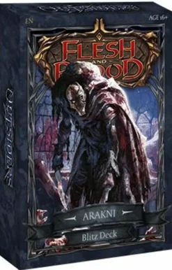 Legend Story Studios Flesh And Blood>Flesh & Blood Tcg - Outsiders Blitz Deck - Arakni