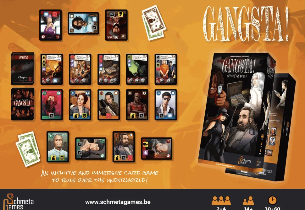Schmeta Games Kaartspellen>Gangsta - Kaartspel