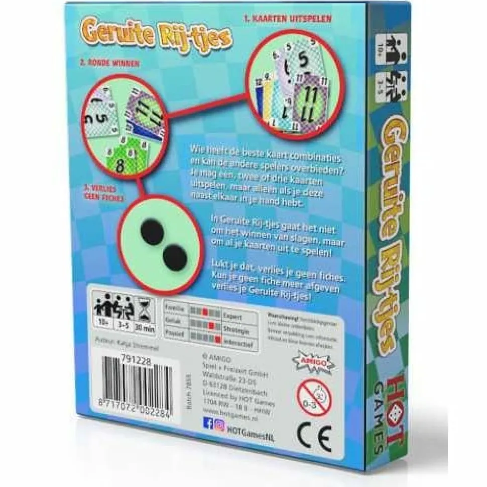 Hot Games Kaartspellen>Geruite Rij-Tjes Kaartspel
