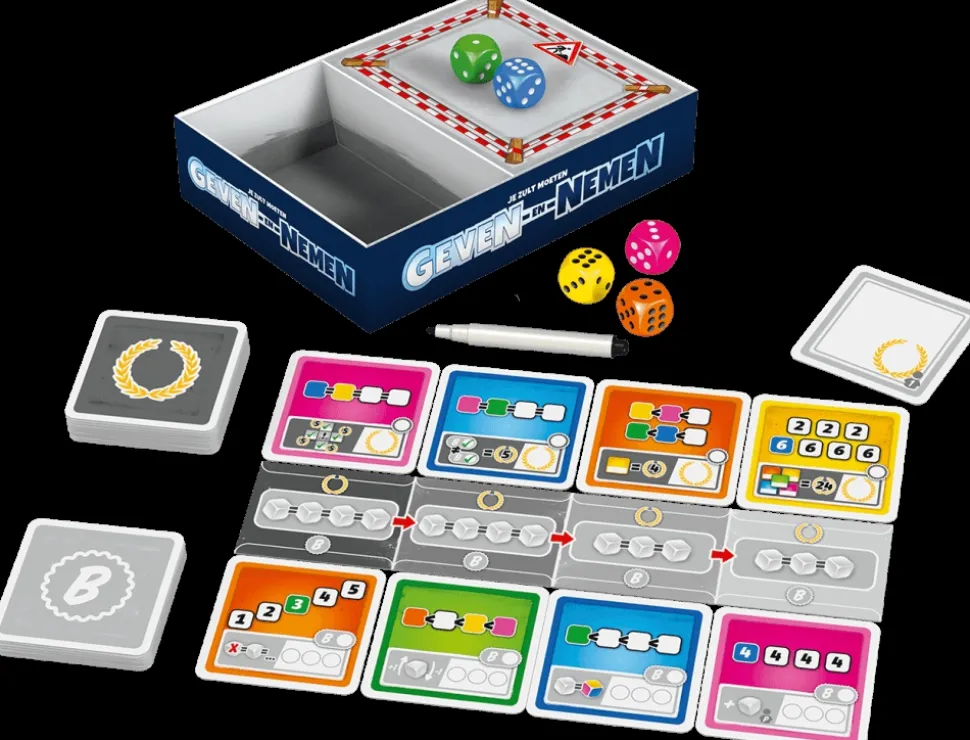 999 Games Dobbelspellen>Geven En Nemen - Dobbelspel