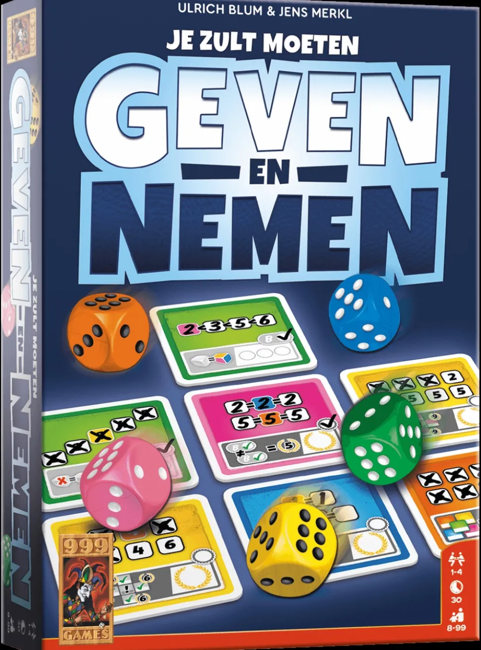 999 Games Dobbelspellen>Geven En Nemen - Dobbelspel