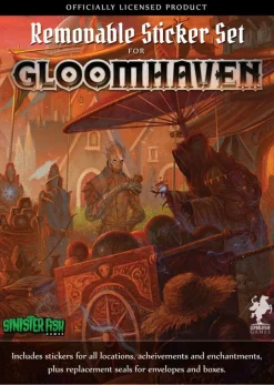 Cephalofair Games Samenwerking Bordspel>Gloomhaven - Removable Sticker Set