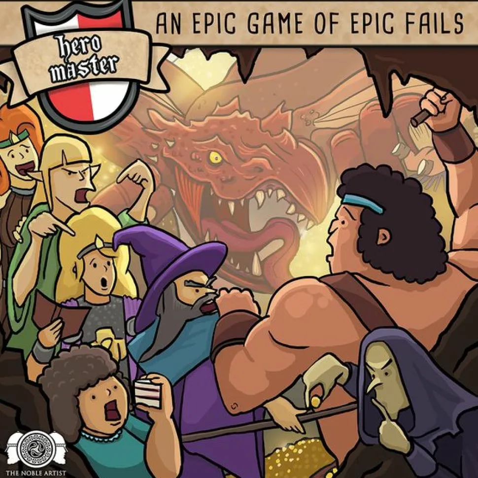 The Noble Artist Kaartspellen>Hero Master: An Epic Game Of Epic Fails