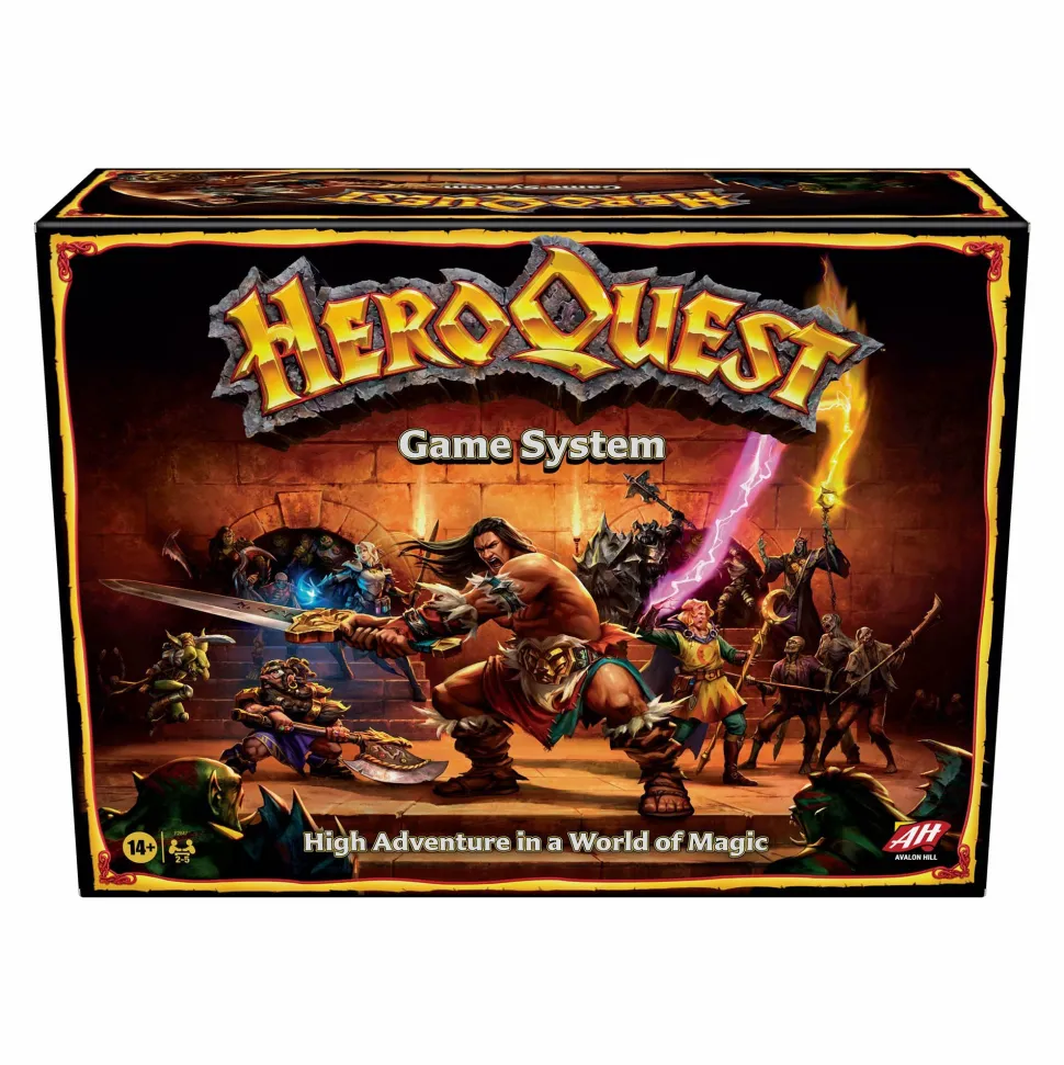 Hasbro Kenner Spellen>Heroquest Game System - Bordspel