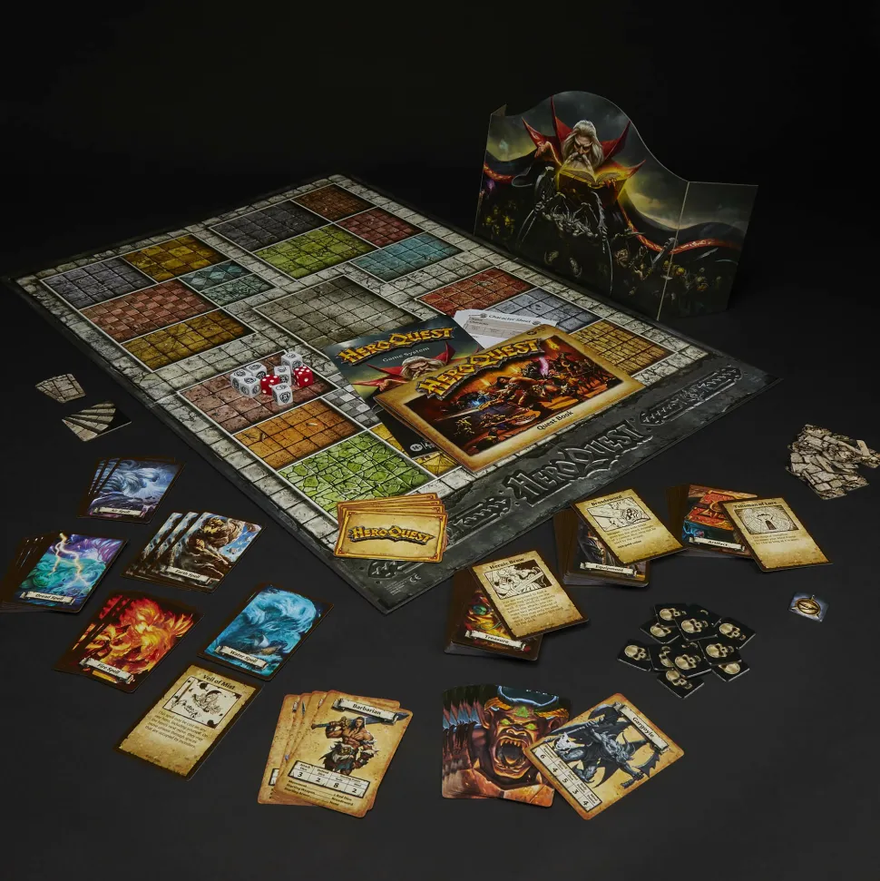 Hasbro Kenner Spellen>Heroquest Game System - Bordspel