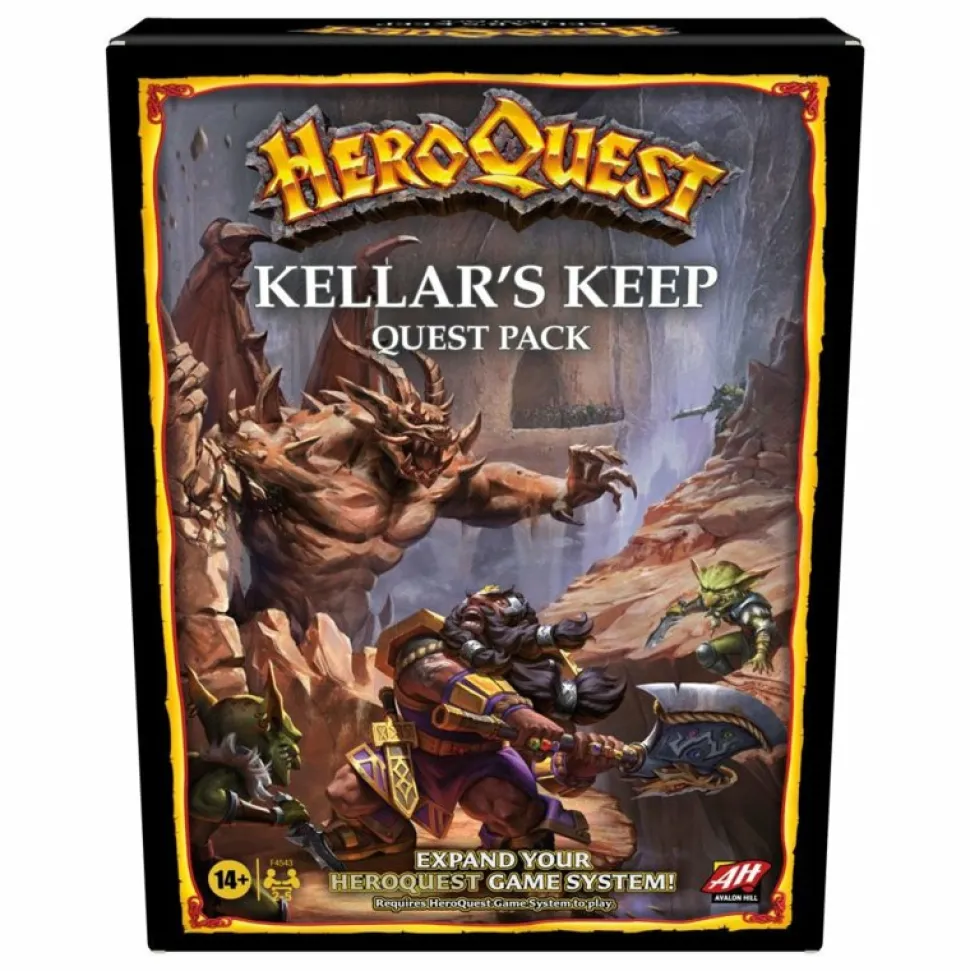 Hasbro Samenwerking Bordspel>Heroquest Kellar'S Keep Expansion