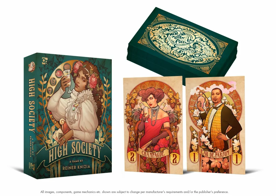 Osprey Games Kaartspellen>High Society - Kaartspel