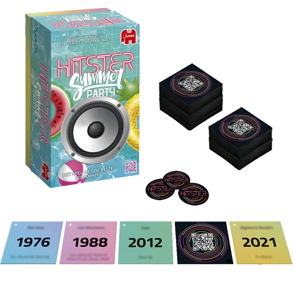 Jumbo Partyspellen>Hitster Summer Party