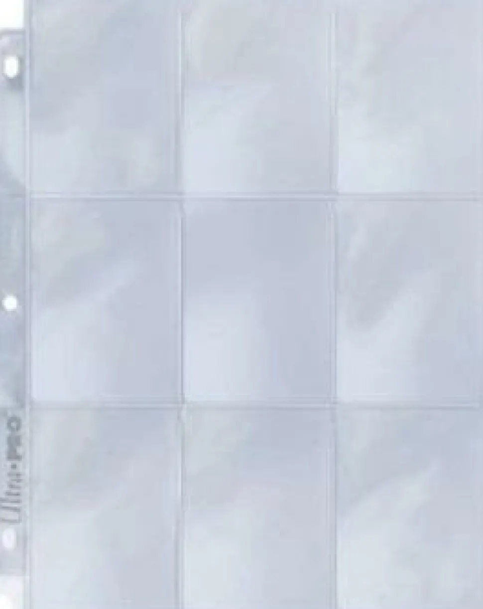 Ultra Pro Opbergmappen>Hologram Pages Silver 9-Pocket - Page