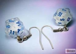 Chessex Oorbellen>Hook Earrings Borealis Icicle Mini-Poly D20