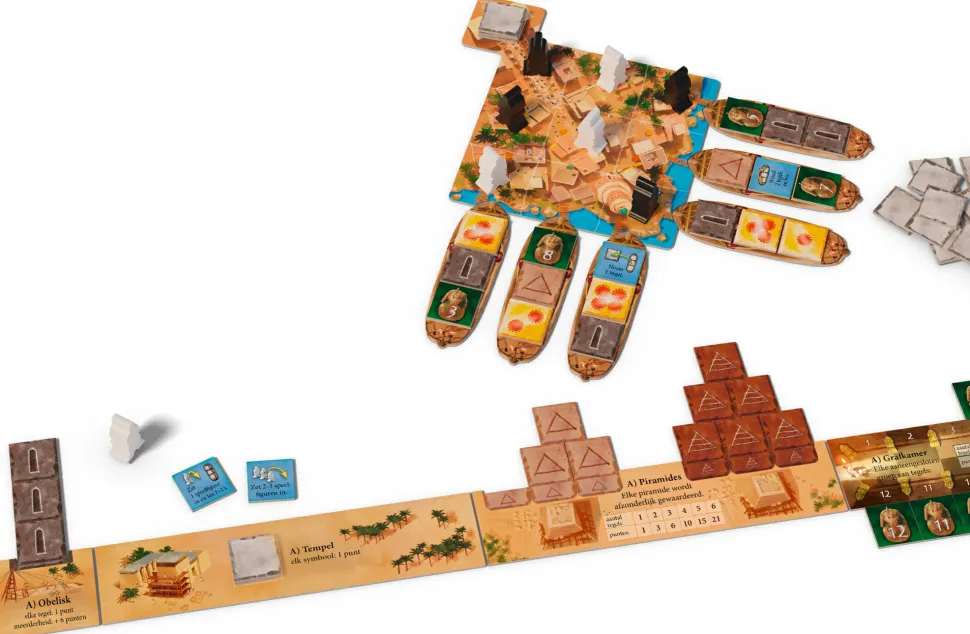 White Goblin Games 2 Persoonsspellen>Imhotep: Het Duel - Bordspel