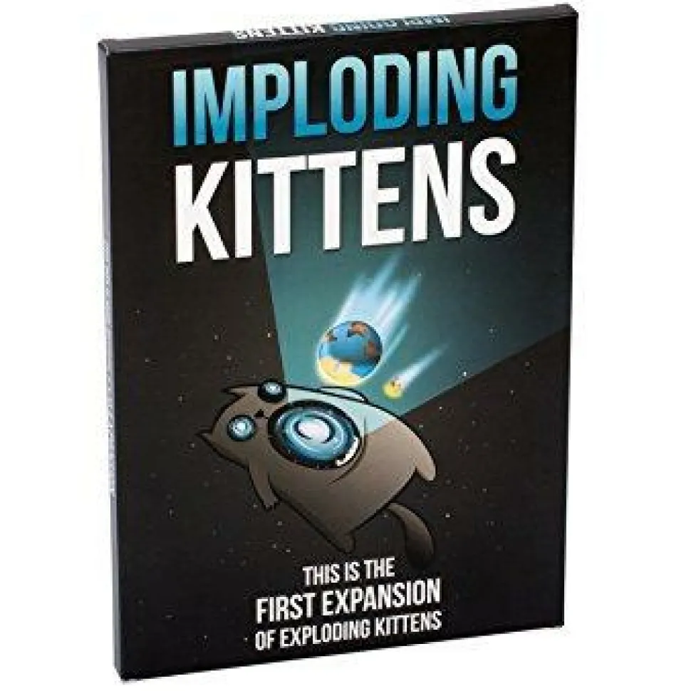Asmodee Exploding Kittens>Imploding Kittens: Exploding Kittens Expansion