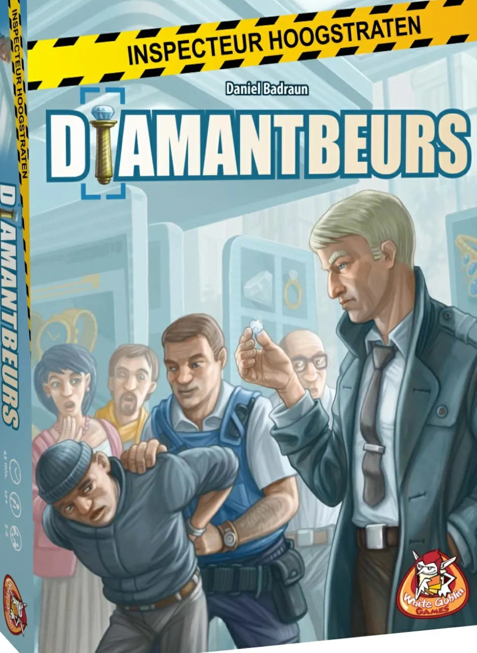 White Goblin Games 2 Persoonsspellen>Inspecteur Hoogstraten: Diamantbeurs