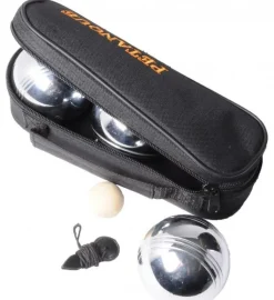 Hot Games Reisspellen>Jeu De Boules 3 Ballen In Tas+Rits