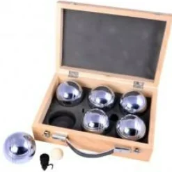 Longfield Jeu De Boules>Jeu De Boules In Houten Kist - 6 Ballen 720Gr.