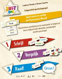 Repos Games Partyspellen>Just One Spel Nl