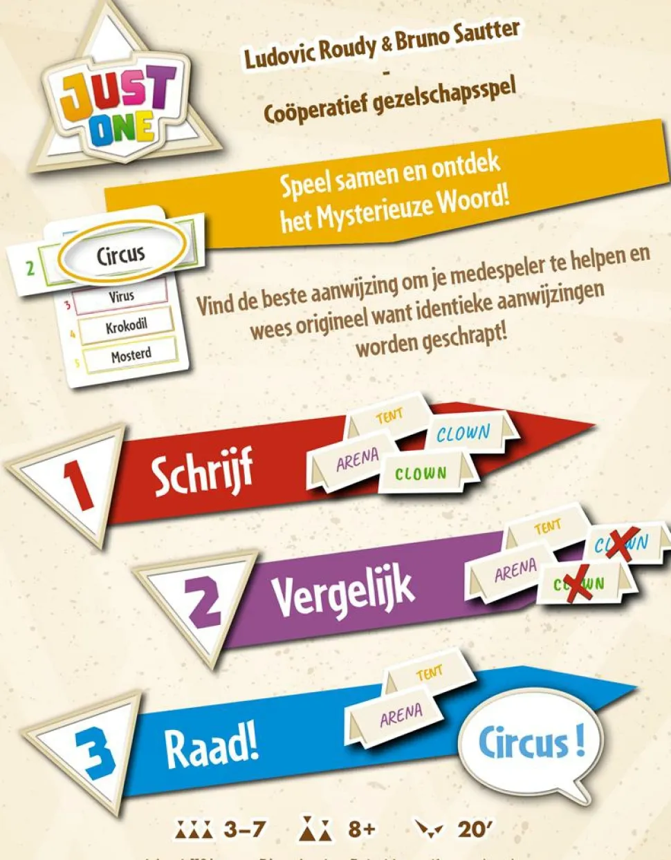 Repos Games Partyspellen>Just One Spel Nl