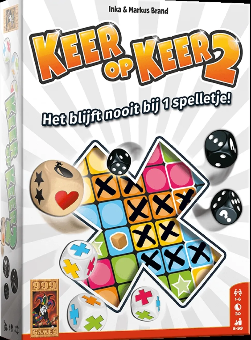 999 Games Dobbelspellen>Keer Op Keer 2 - Dobbelspel