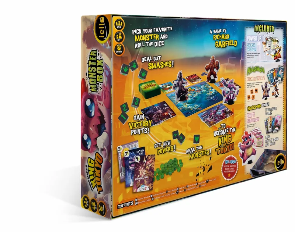 Iello Partyspellen>King Of Tokyo Monster Box