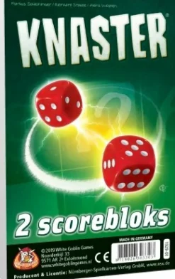 White Goblin Games Dobbelspellen>Knaster Bloks (Extra Scorebloks)
