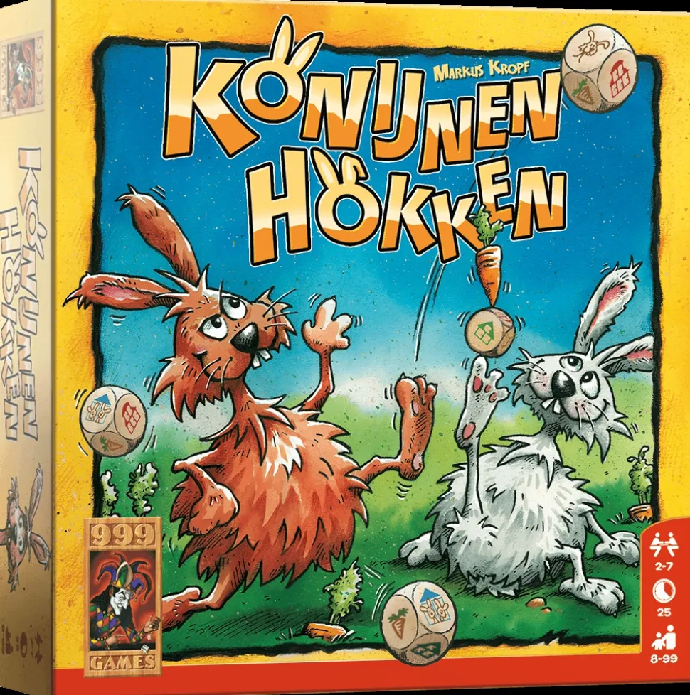 999 Games Dobbelspellen>Konijnenhokken - Dobbelspel