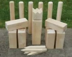 Hot Games Buitenspelen>Kubb Basic Dennenhout