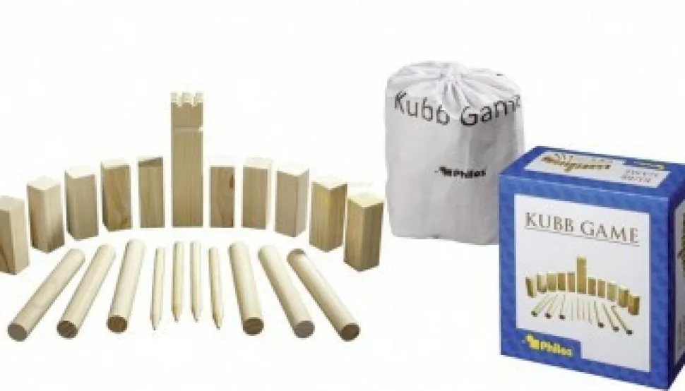 Philos Buitenspelen>Kubb Game - Grenen