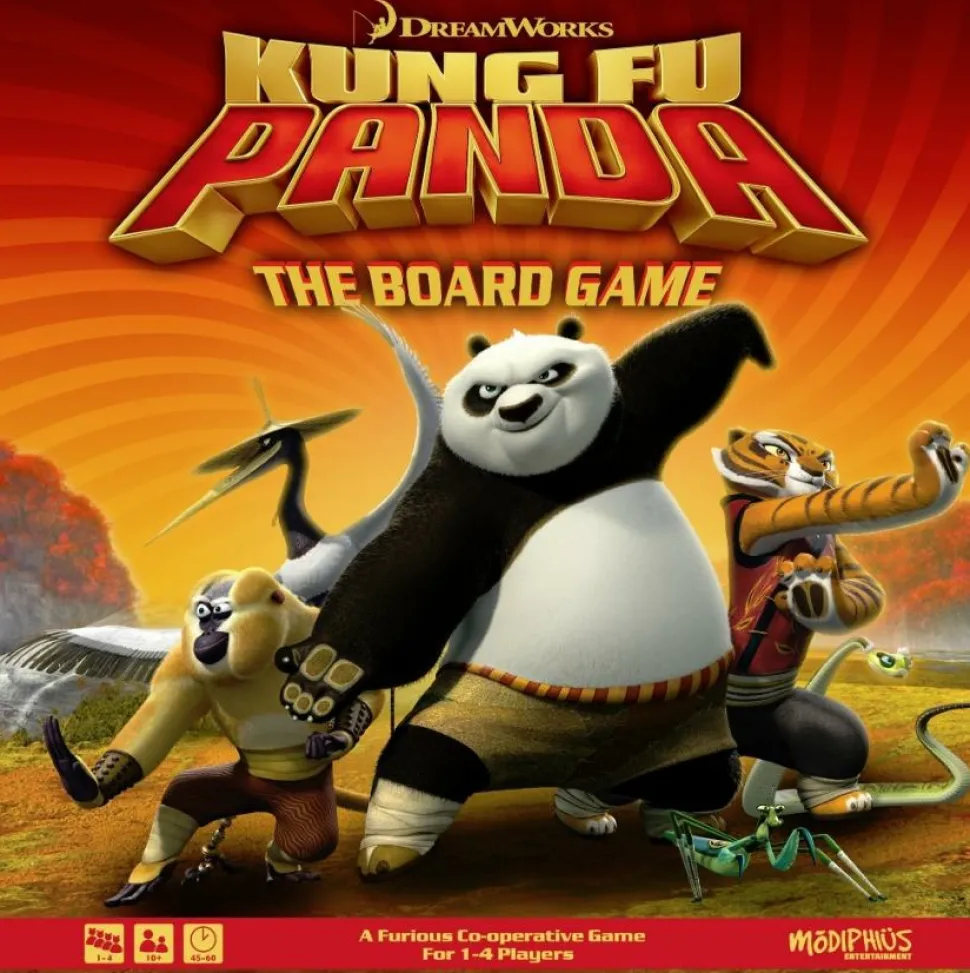 Modiphius Entertainment Samenwerking Bordspel>Kung Fu Panda: The Board Game