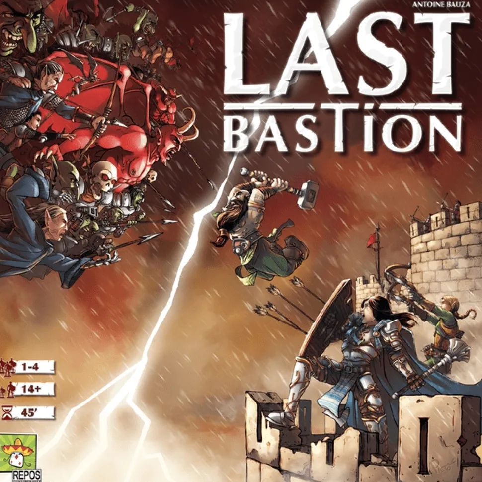 Repos Games Samenwerking Bordspel>Last Bastion - Bordspel