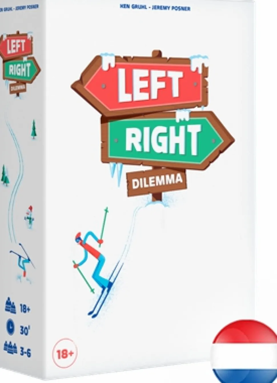 Cojones Prod SPRL Kaartspellen>Left Right Dilemma - Nl