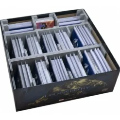 Folded Space Organizers>Legendary: A Marvel Deck Building Game Insert