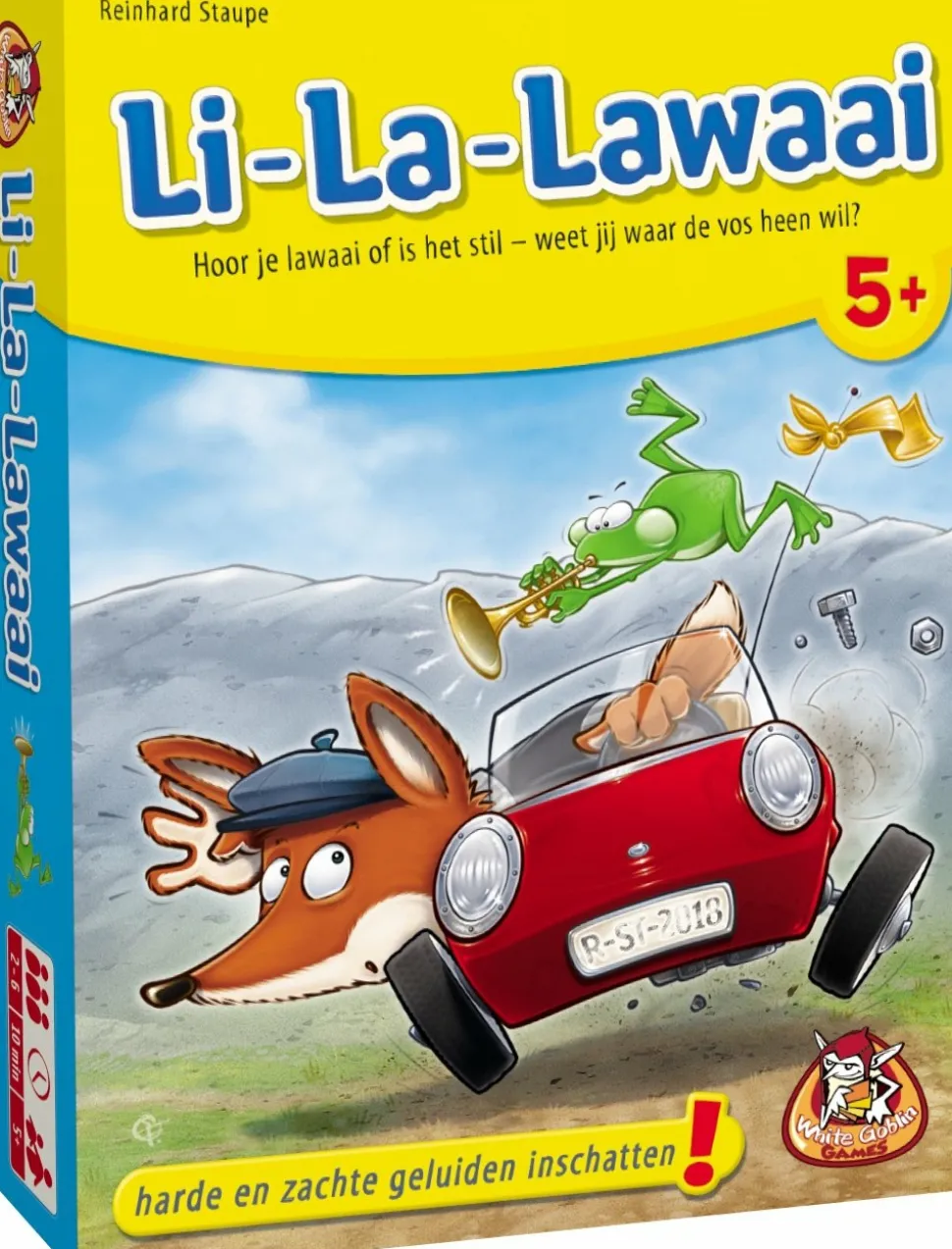 White Goblin Games Kinderspellen>Li La Lawaai - Kaartspel