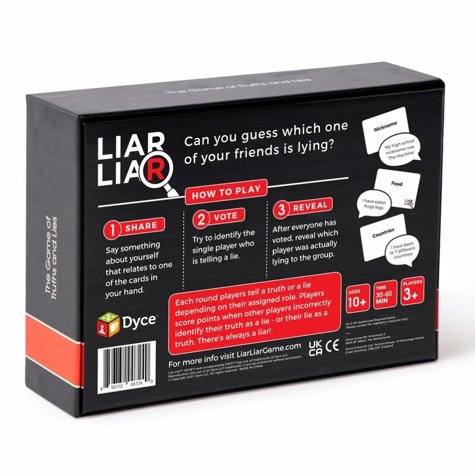 Dyce Games Kaartspellen>Liar Liar - En