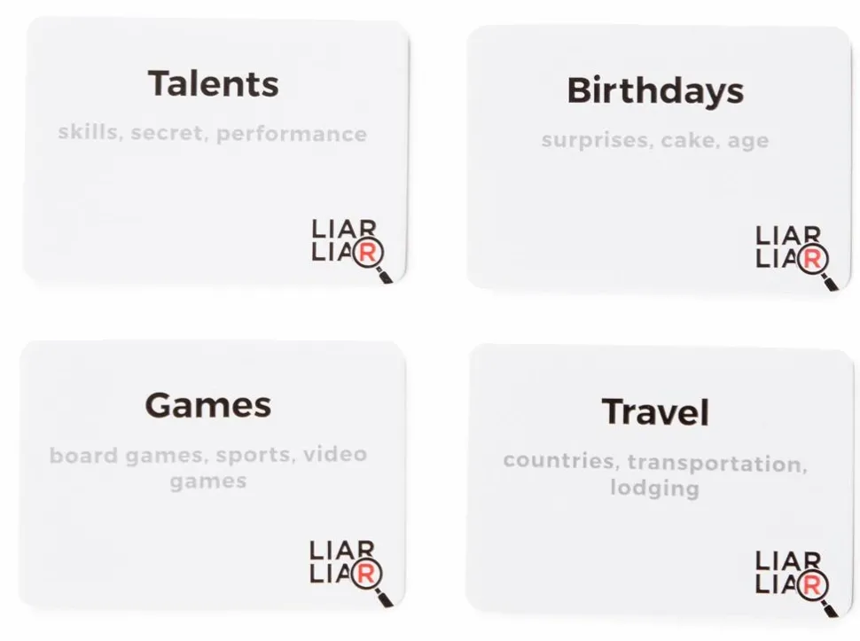 Dyce Games Kaartspellen>Liar Liar - En