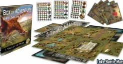 Loke Battlemats Battlemats>Loke Battle Mats' Box Of Adventure Valley Of Peril