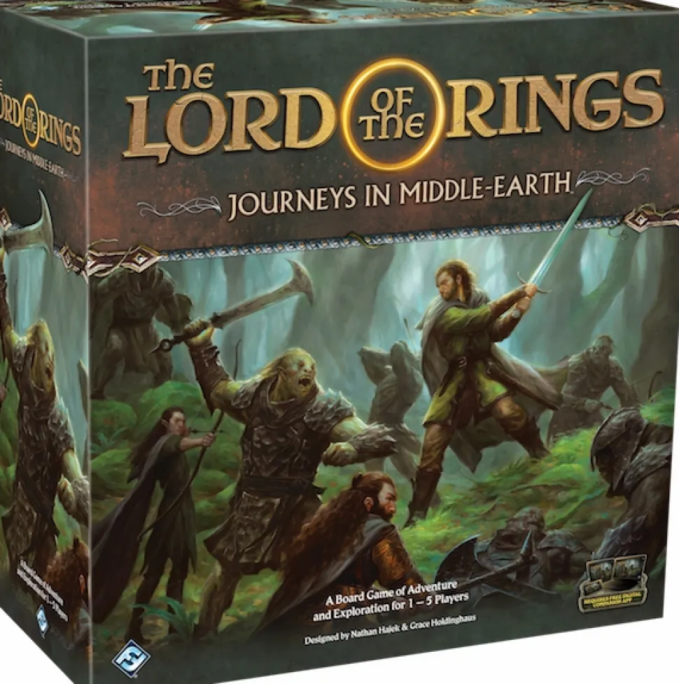 Fantasy Flight Games Samenwerking Bordspel>Lord Of The Rings Journeys In Middle-Earth