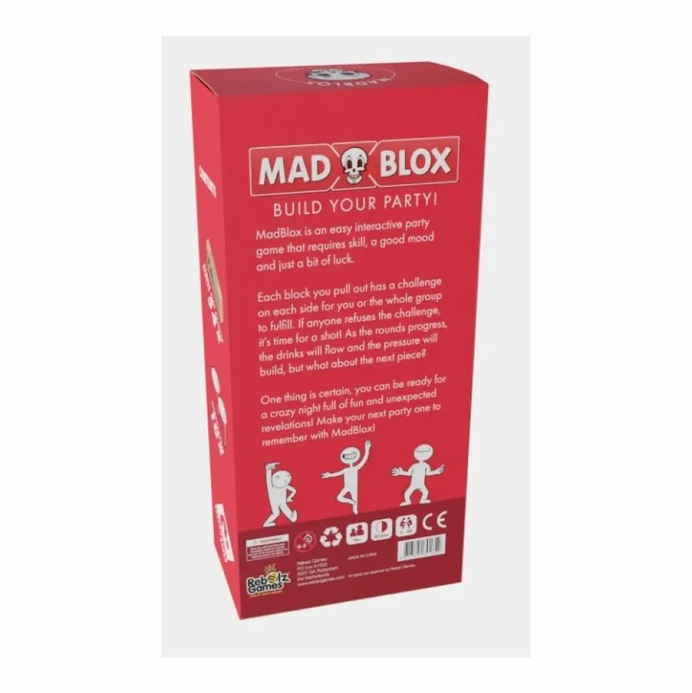 Mad Party Games Partyspellen>Madblox Party Game En