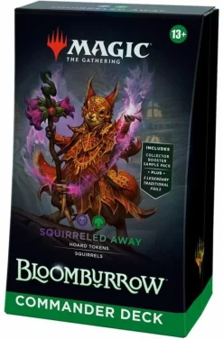 Wizards of the Coast Magic Series>Magic: Bloomburrow Commander Deck - Squirreled Away